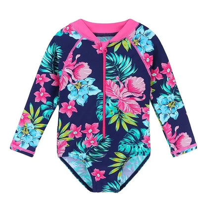 Toddler Girl Swimsuit | 0-6 Yo Kids Baby Swimwear