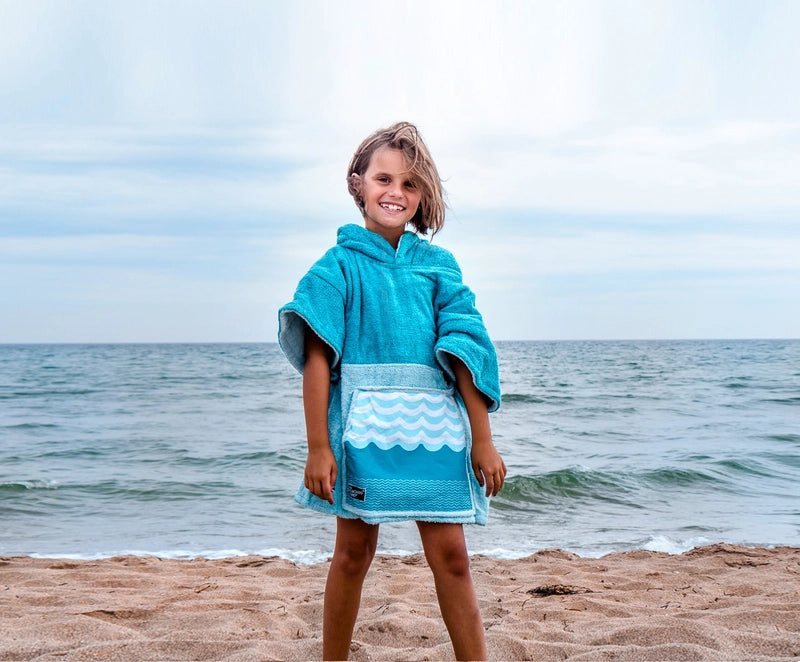 Wave-Hawaii Mini - Kids' Beach Poncho and Changing Robe