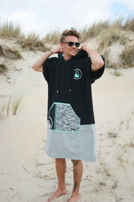 Wave-Hawaii Moledo Poncho / Changing Robe