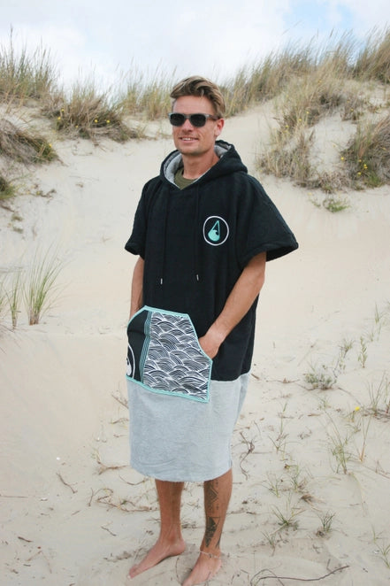 Wave-Hawaii Moledo Poncho / Changing Robe