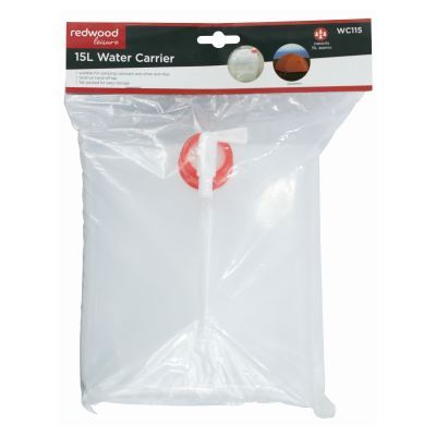 White 15L Plastic Collapsible Water Container - By Redwood