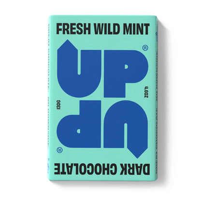 Wild Mint Dark Chocolate Bar 130G/4.6oz