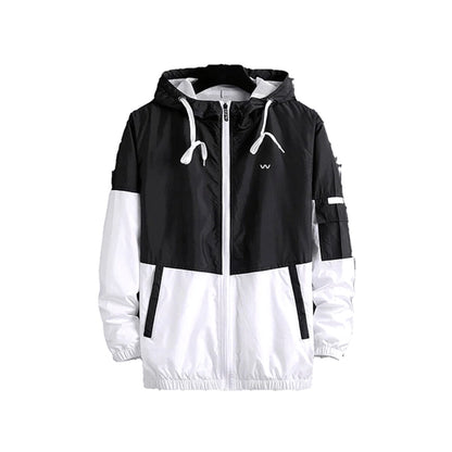 Windbreaker Jacket | All Seasons Men Sport Windbreaker