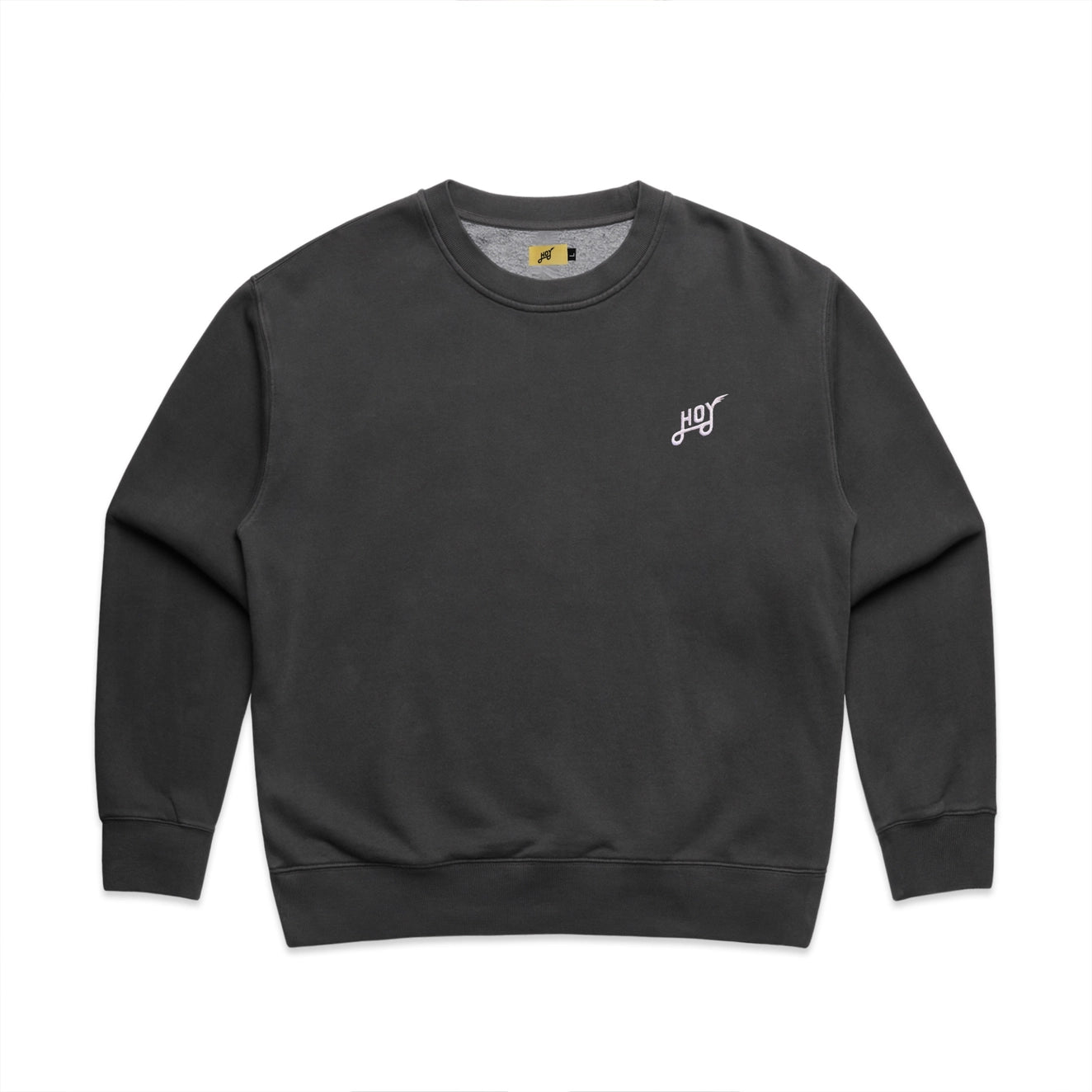 Pull Hoy Explore pour femme - Noir délavé