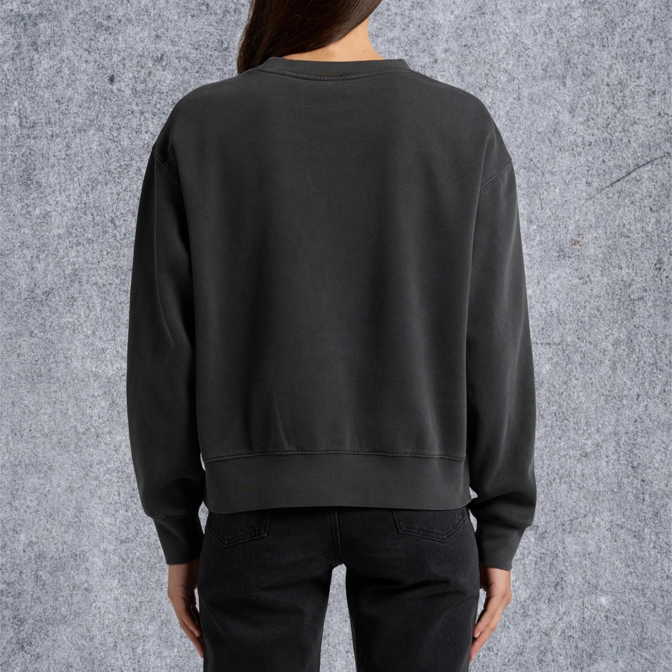 Pull Hoy Explore pour femme - Noir délavé