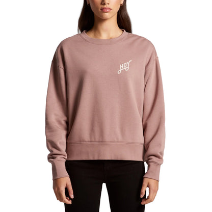 Pull Hoy Uptown pour femme - Rose poudré