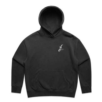 Sweat à capuche Hoy Wave Wranglers pour femme – Noir poudré