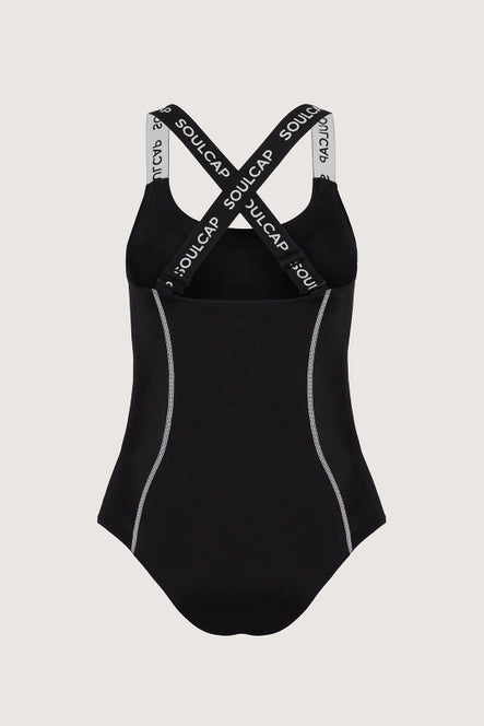 Women's One-Piece Swimsuit with Adjustable Straps