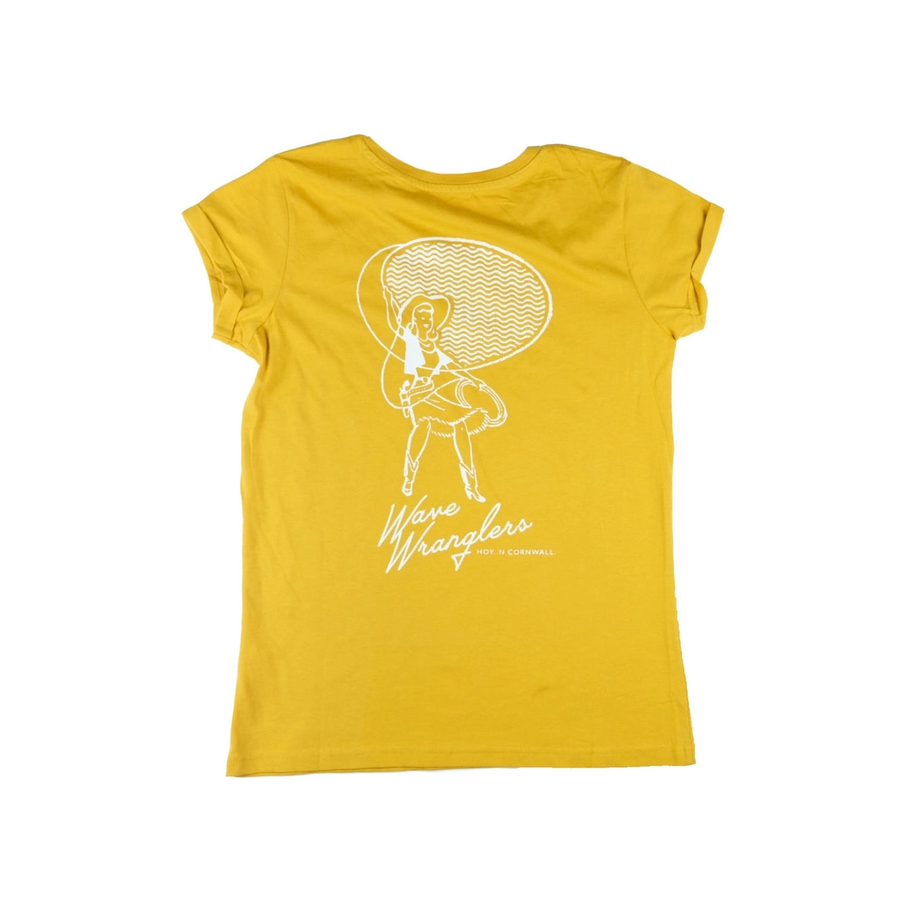 Women's Wave Wranglers Organic T-Shirt - Mango