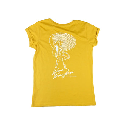 Women's Wave Wranglers Organic T-Shirt - Mango