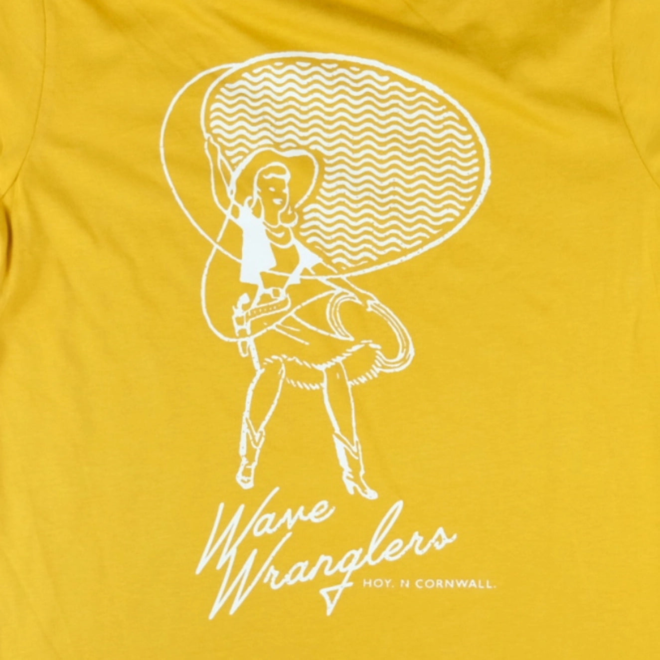 Women's Wave Wranglers Organic T-Shirt - Mango