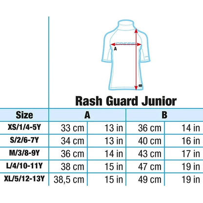 Rashguard Junior Unisex | Cressi Short Sleeves